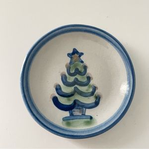 M.A. Hadley 4” Coaster - Christmas Tree